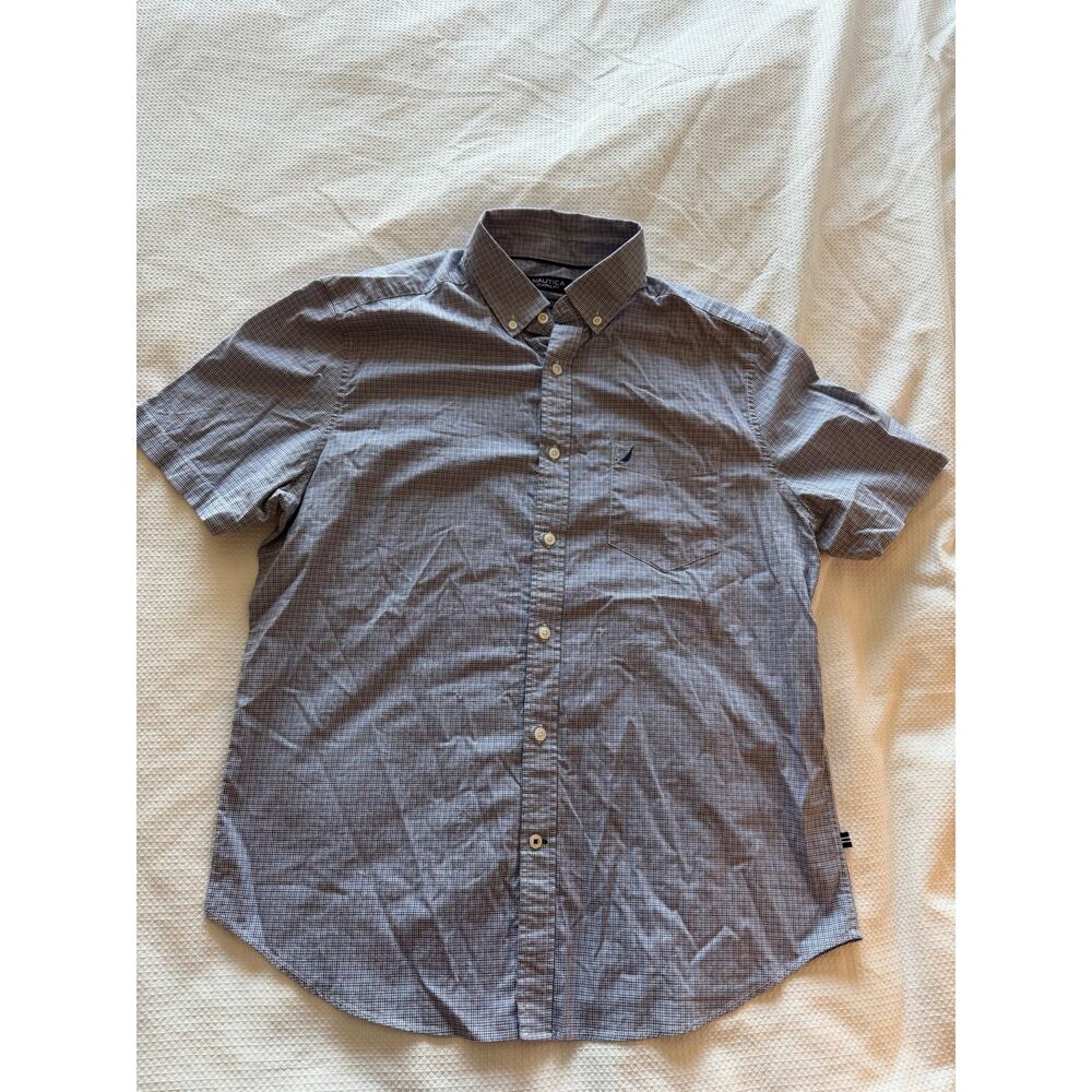 Nautica Classic Fit Nautica Flex Button Up Shirt Men’s Size Large